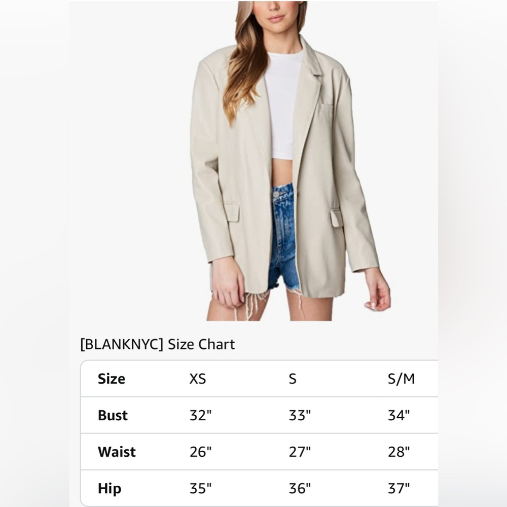 BLANK NYC Blazer- Size small - Picture 14 of 14